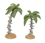Village Accessory Christmas Palms Set Of 2