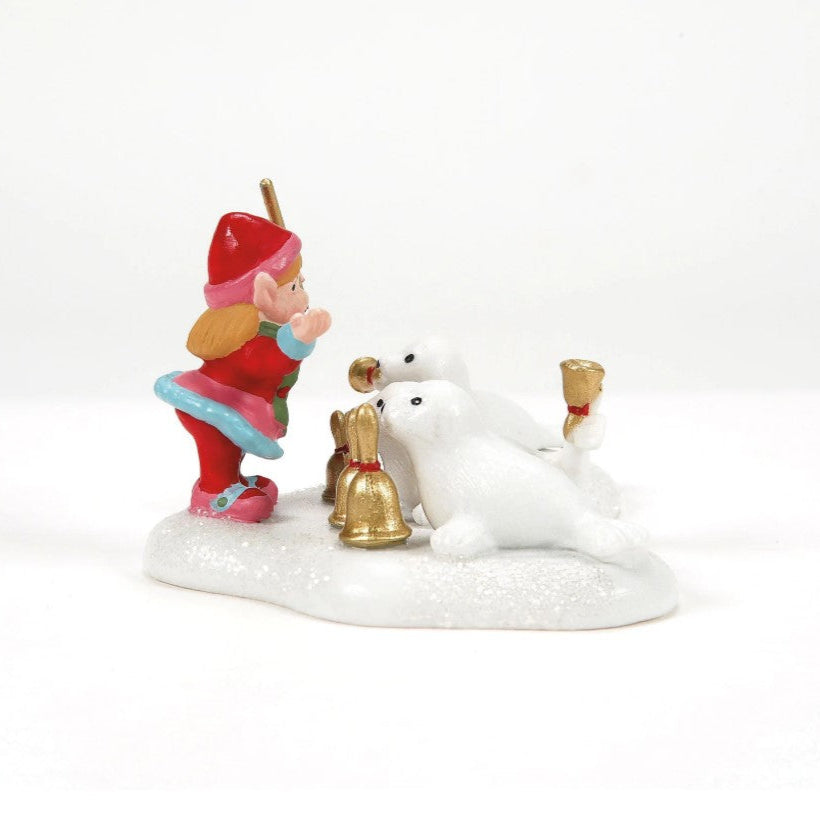 North Pole Village Belle's Bell Choir