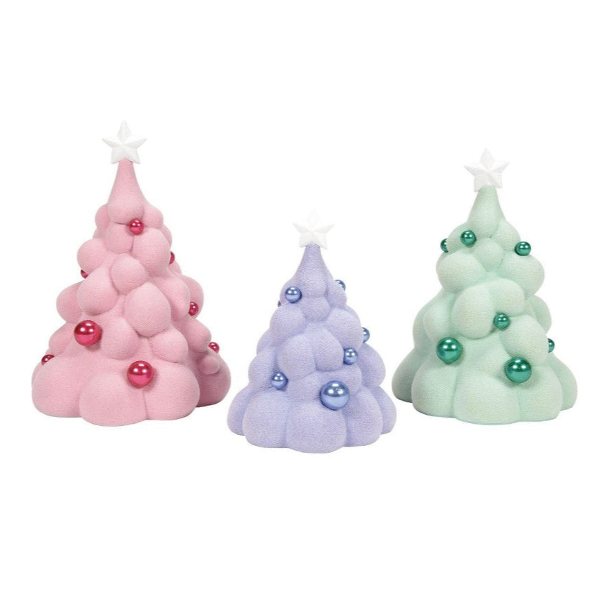 Village Accessory Mallowdream Tree Set Of 3