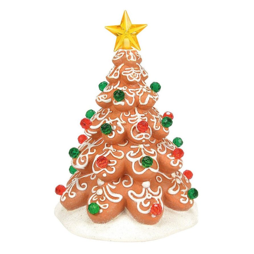 Village Accessory Iced In Time For Santa Tree