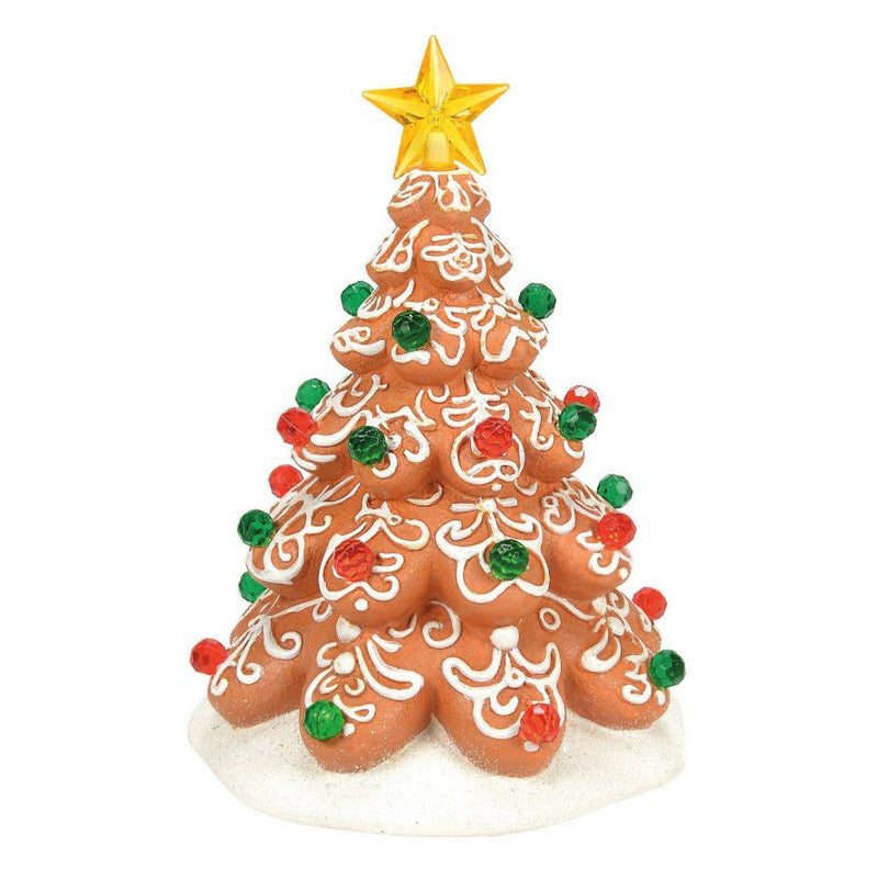 Village Accessory Iced In Time For Santa Tree