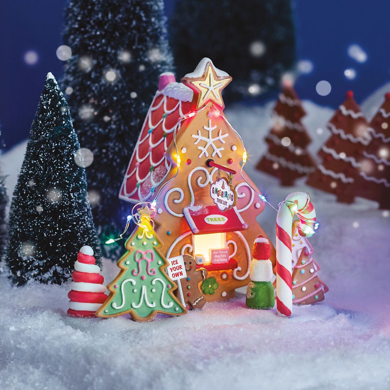 North Pole Village Ice Your Own Tree Lot