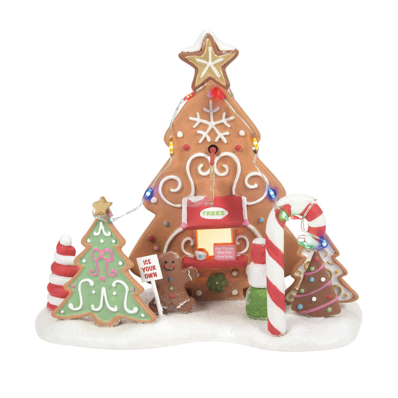 North Pole Village Ice Your Own Tree Lot