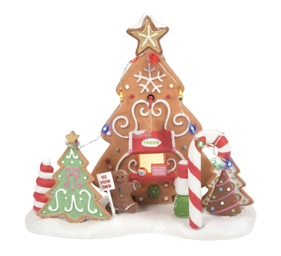 North Pole Village Ice Your Own Tree Lot