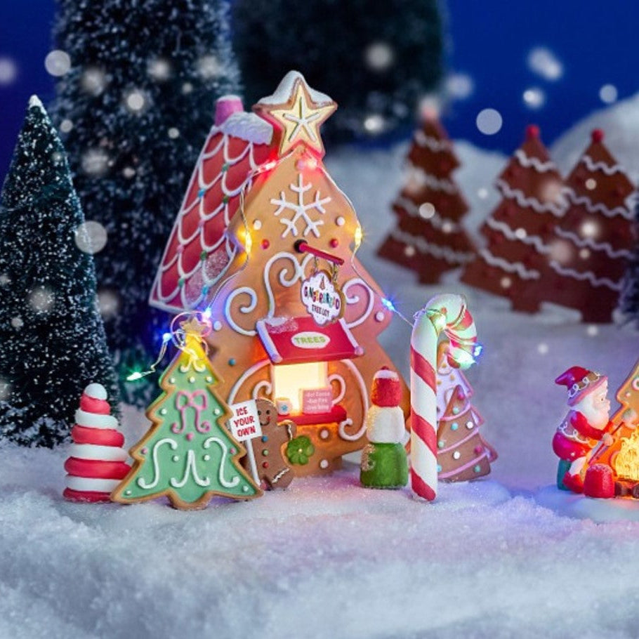 North Pole Village Ice Your Own Tree Lot