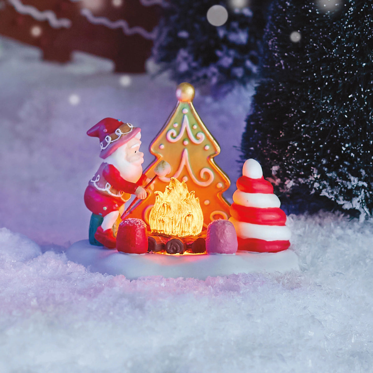 North Pole Village A Sticky Situation
