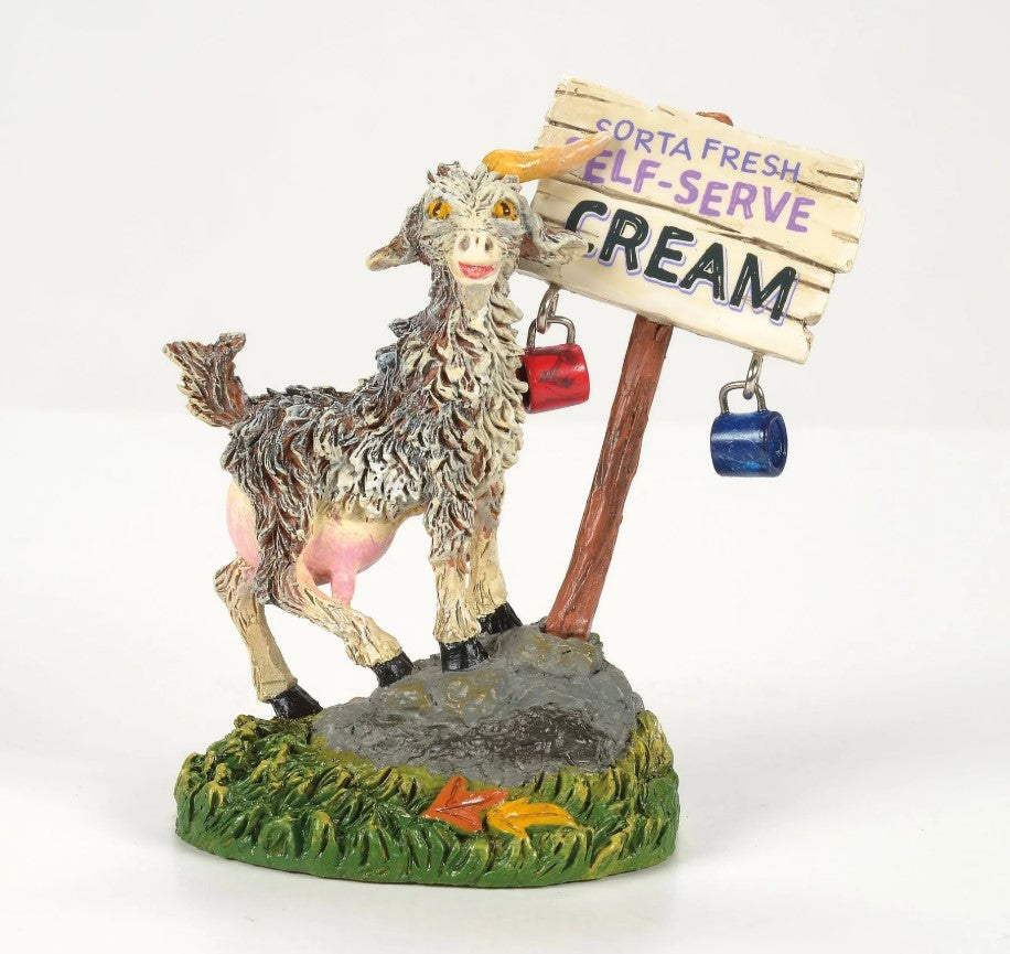 Snow Village First Edition Luna's Late Night Brew Set Of 2