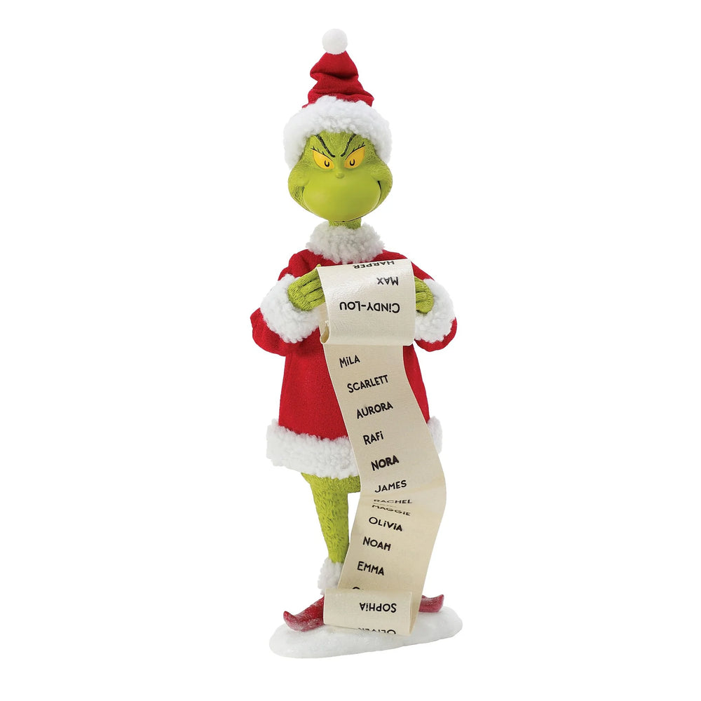 The Grinch 12" Grinch's Nice List