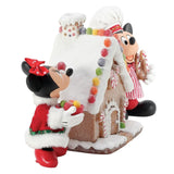 Possible Dreams 6" Minnie & Mickey's Gingerbread House