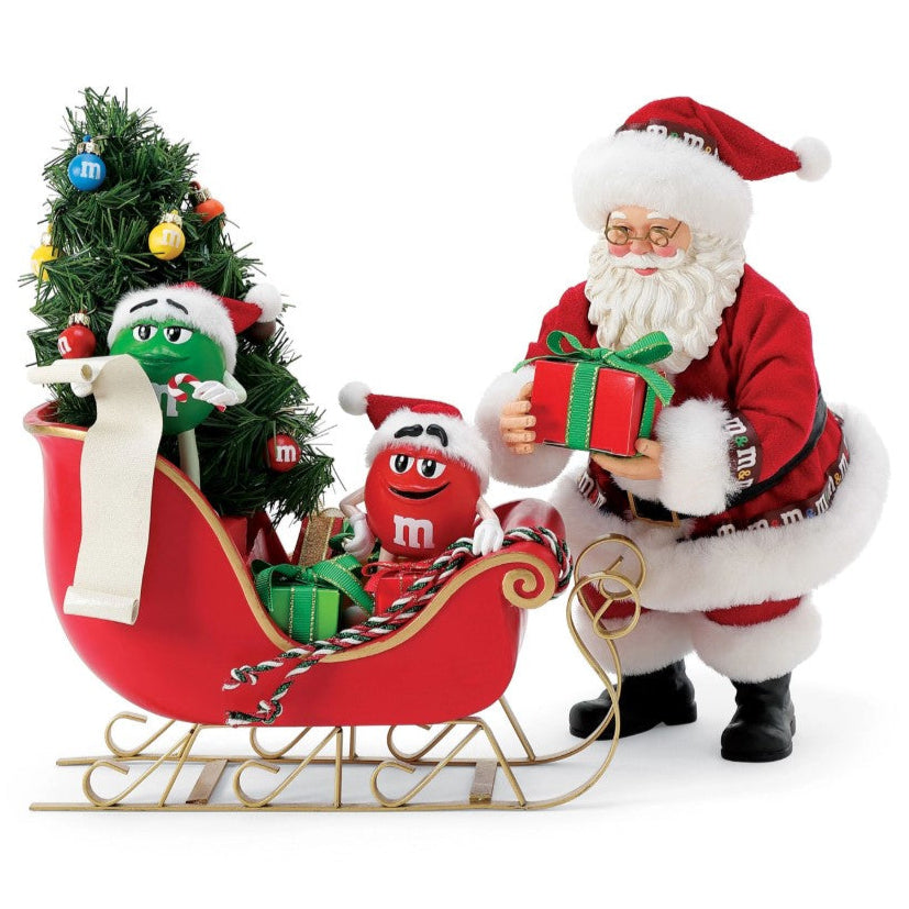Possible Dreams 10.5" M&M Sleigh