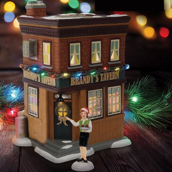 Snow Village Brandy's Tavern