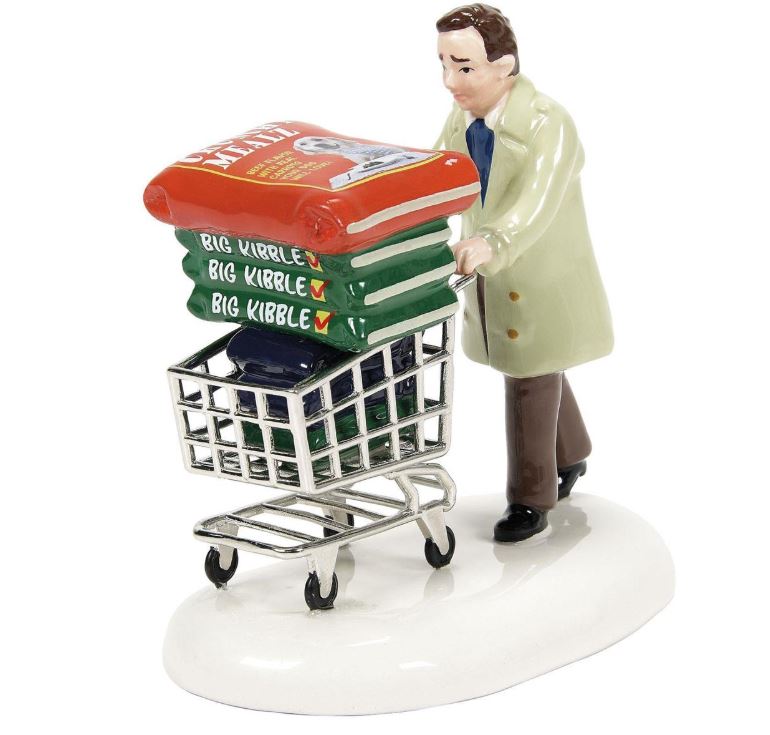 Snow Village Ellen & I Want To Help