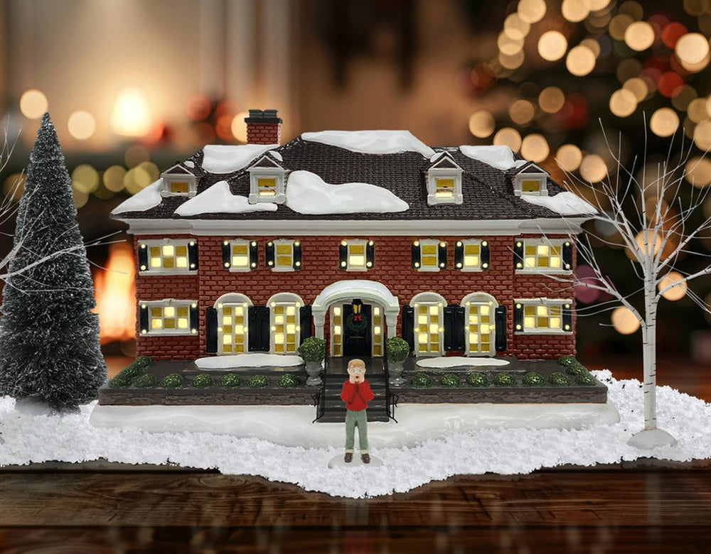 Snow Village The McCallister Home