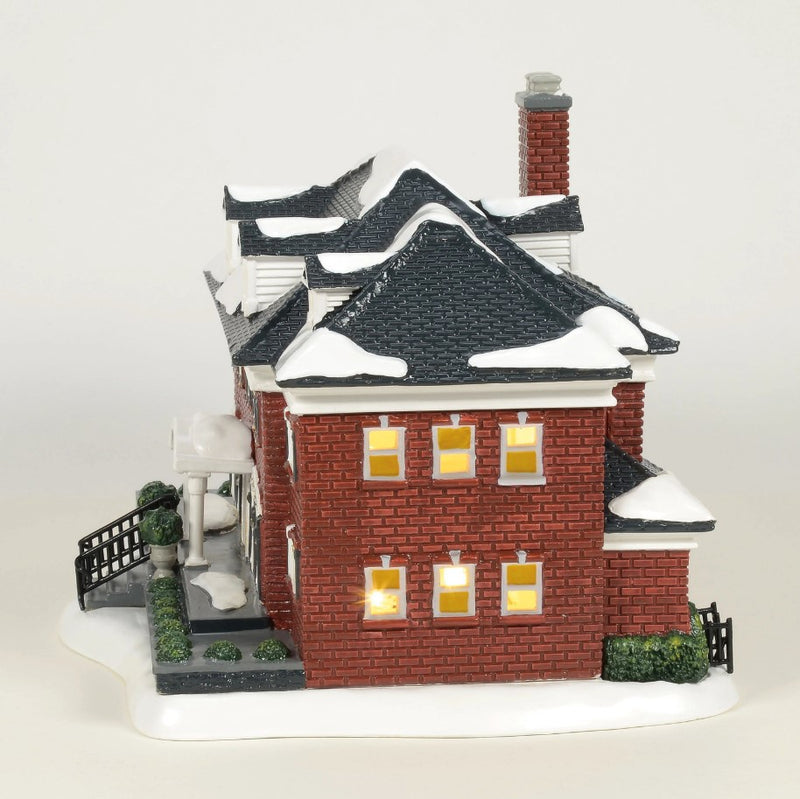 Snow Village The McCallister Home