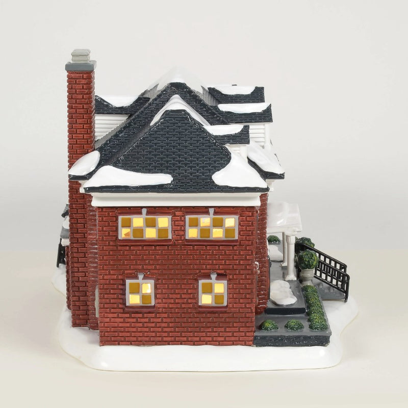 Snow Village The McCallister Home