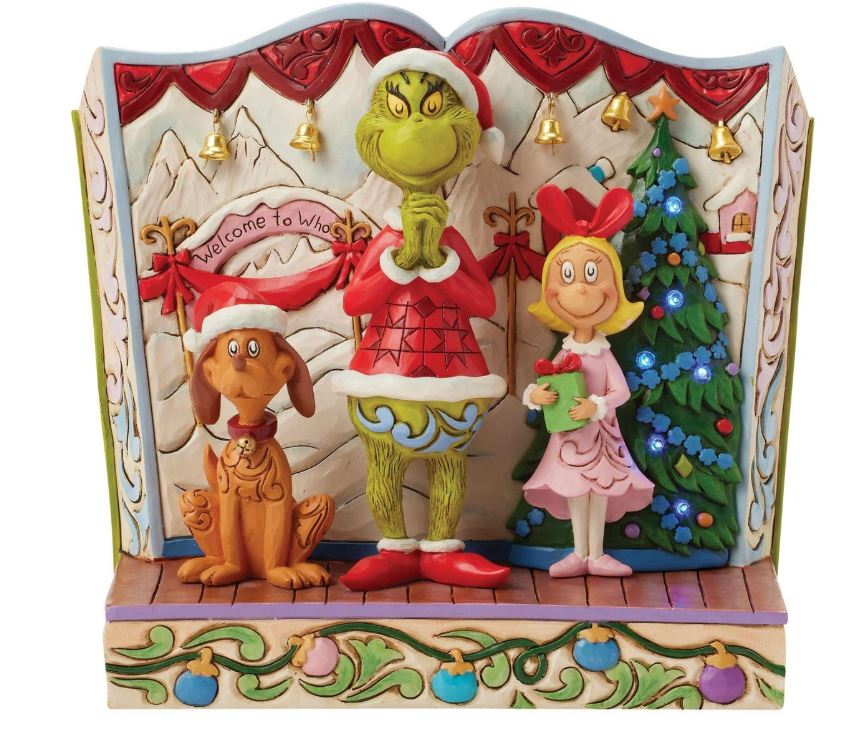 The Grinch 6" Grinch with Max & Cindy