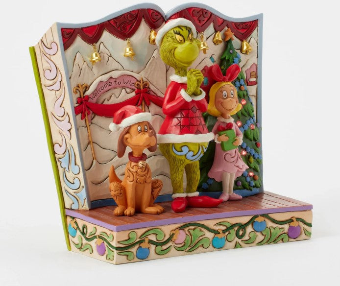 El Grinch 6" Grinch con Max y Cindy