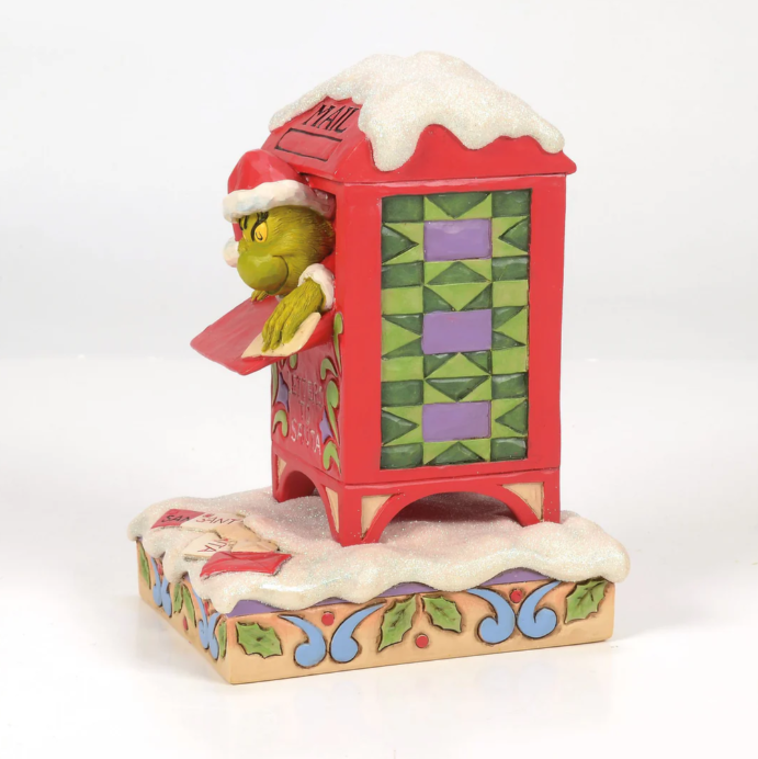 The Grinch 6" Grinch In Mailbox