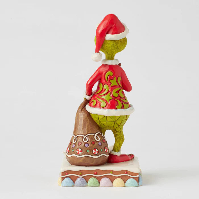 The Grinch 8" Grinch comiendo pan de jengibre