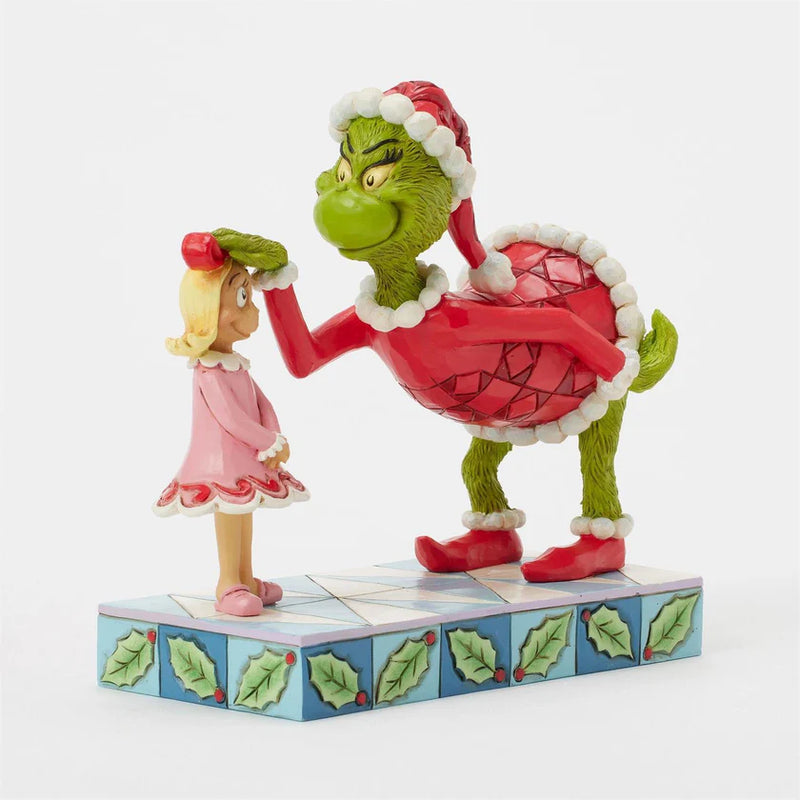 El Grinch 5" Grinch acaricia la cabeza de Cindy Lou