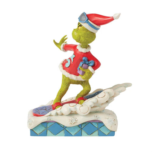 The Grinch 12" Grinch Snowboarding