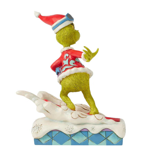 The Grinch 12" Grinch Snowboarding