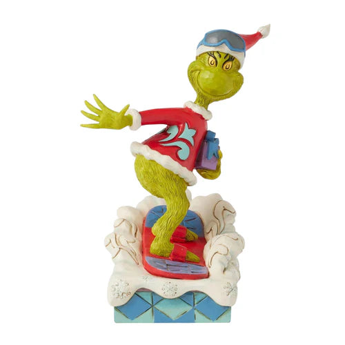 The Grinch 12" Grinch Snowboarding