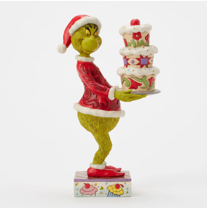The Grinch Grinch de 9 pulgadas con pastel Grinchy