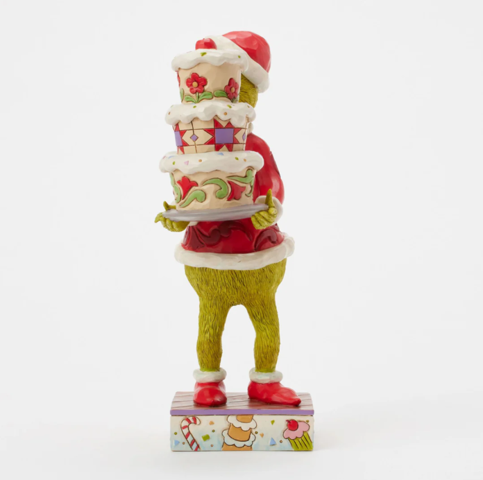 The Grinch 9" Grinch with Grinchy Cake