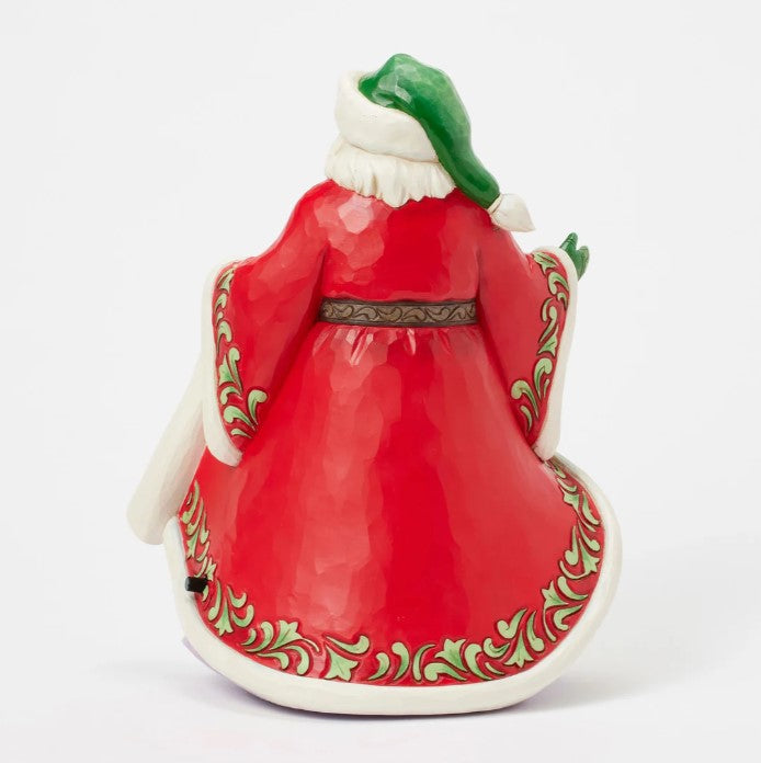 10" First Edition Musical Santa Winter Scene