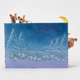 11" Lighted Santa Sleigh With Reindeer