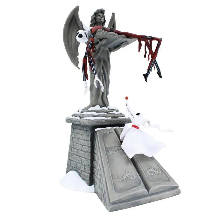 Disney Showcase 9" Santa Jack With Zero Lighted