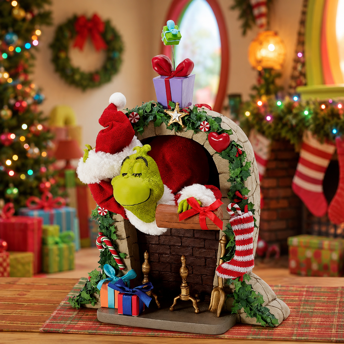 El Grinch 11" arriba El Grinch Chimbley