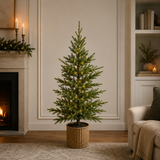 Allison Pottable Snowy Tree Micro LED blanco cálido