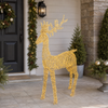 6.5 FT Gold Reindeer Micro Classic Warm LED