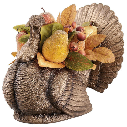 11" Beaded Pear & Berry Turkey