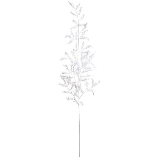 44" White Ruscus Leaf Spray Set Of 2