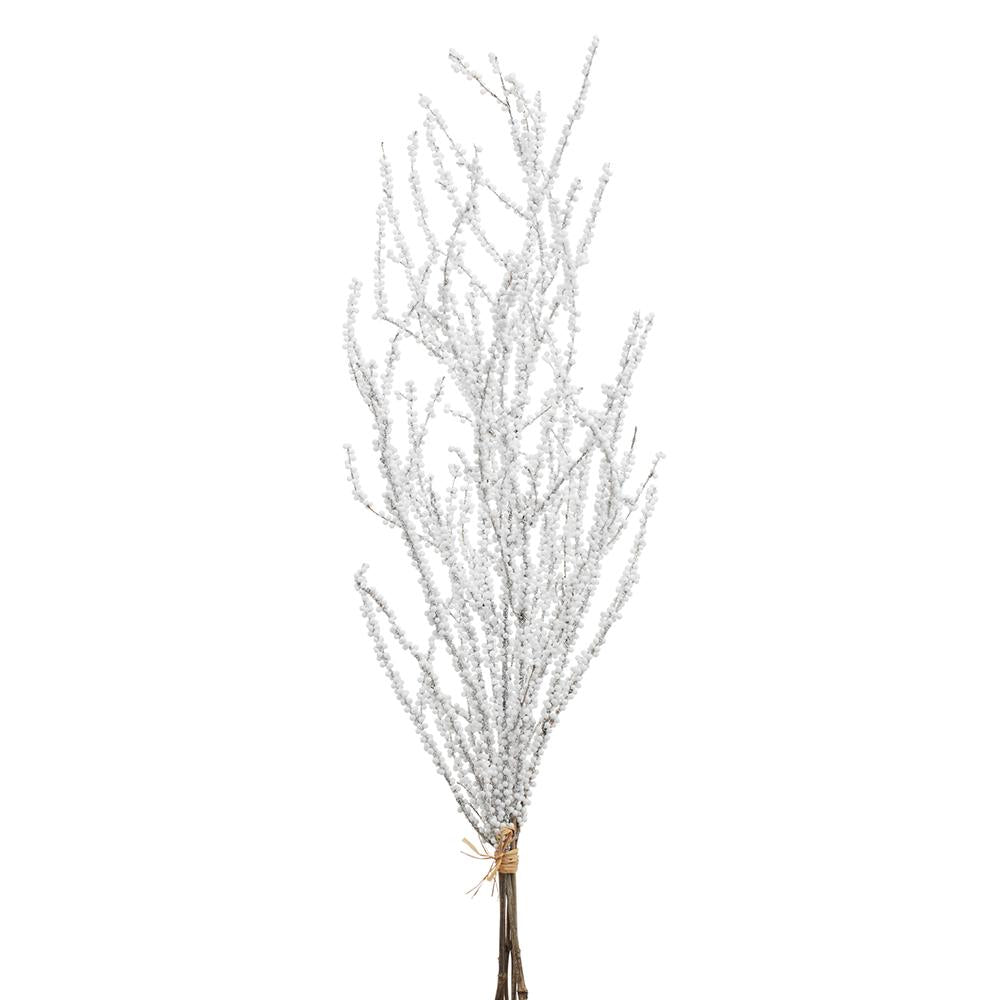 Juego de 6 arreglos florales de 32" con frutos rojos de Blancanieves