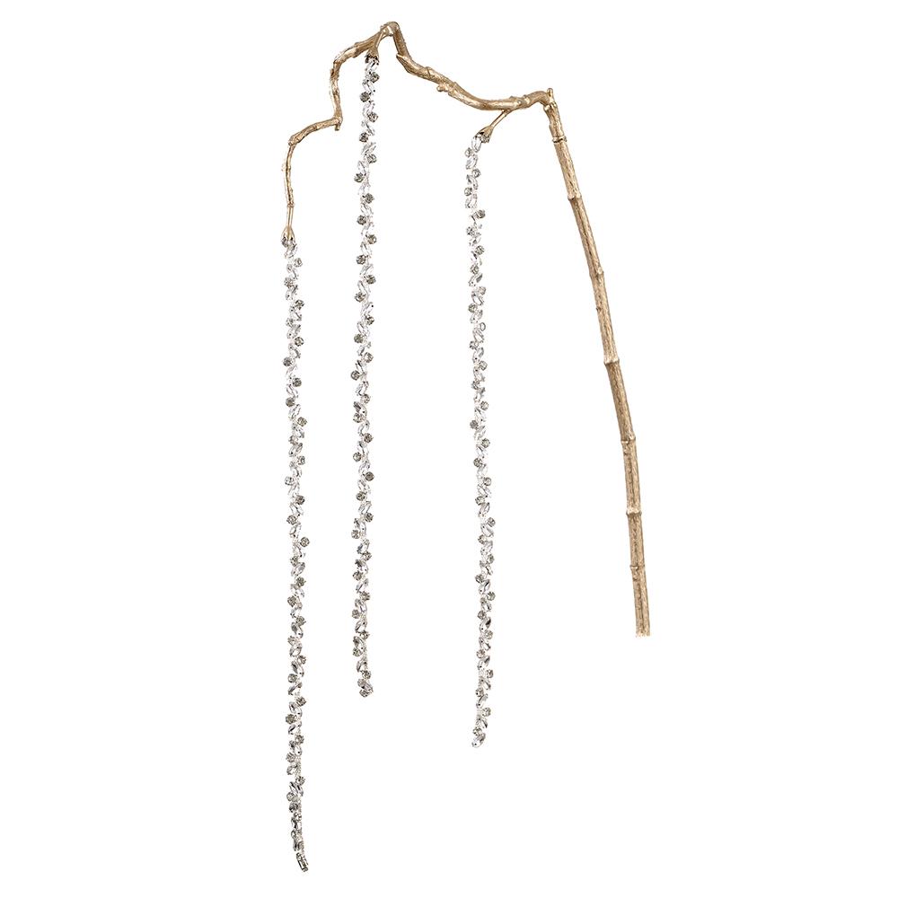 40" Diamond Amaranthus Hanging Spray Set Of 2