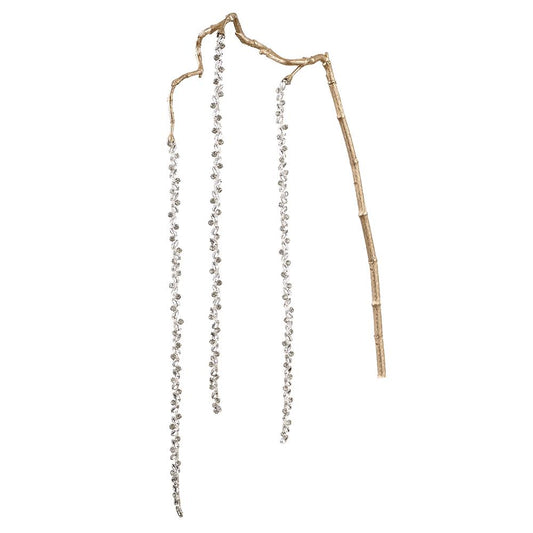 40" Diamond Amaranthus Hanging Spray Set Of 2