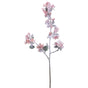 35" Pink Snowy Quince Blossom Spray Set Of 6