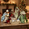 Mark Roberts 13"-27" African American Traditional Nativity Set Of 6