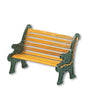 Village Accessory Wrought Iron Park Bench
