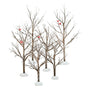 Village Accessory Bare Branch Tree Pack Of 6