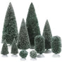 Village Accessory Bag-O-Frosted Topiaries Pack Of 10