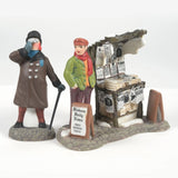 Dickens Village London Newspaper Stand Set Of 2
