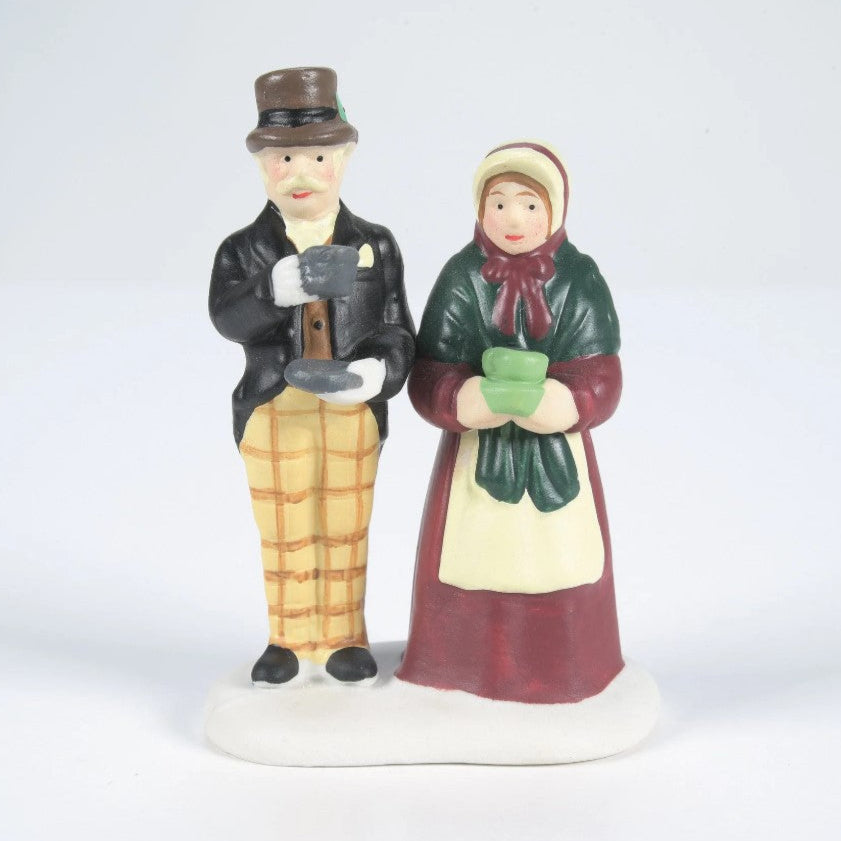 Dickens Village The Coffee Stall Set Of 2