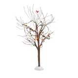 Village Accessory Lighted Christmas Bare Branch Tree