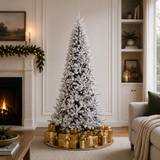 Árbol Duque Escarchado Sin Luces