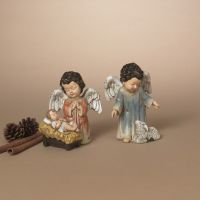 5" Guardian Angels Assorted Set Of 2